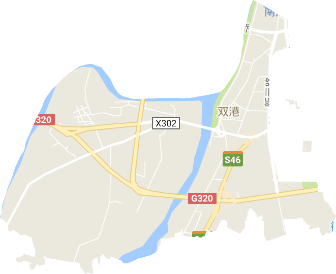 双港街道电子地图