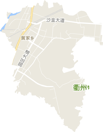 黄家乡电子地图
