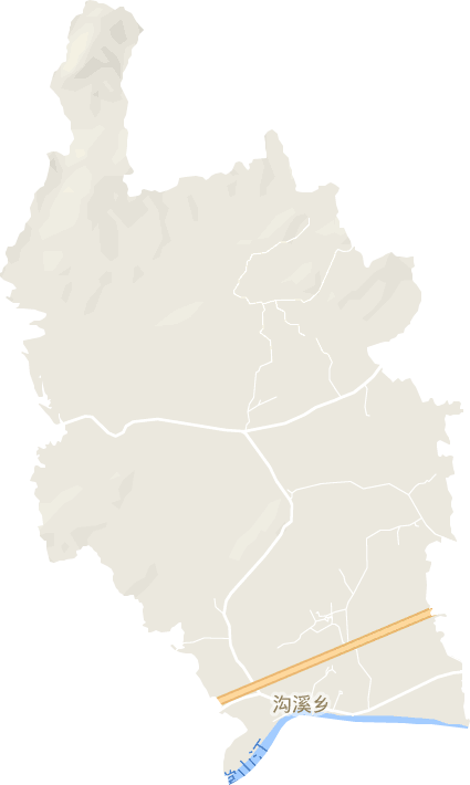 沟溪乡电子地图