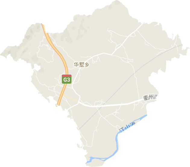 华墅乡电子地图