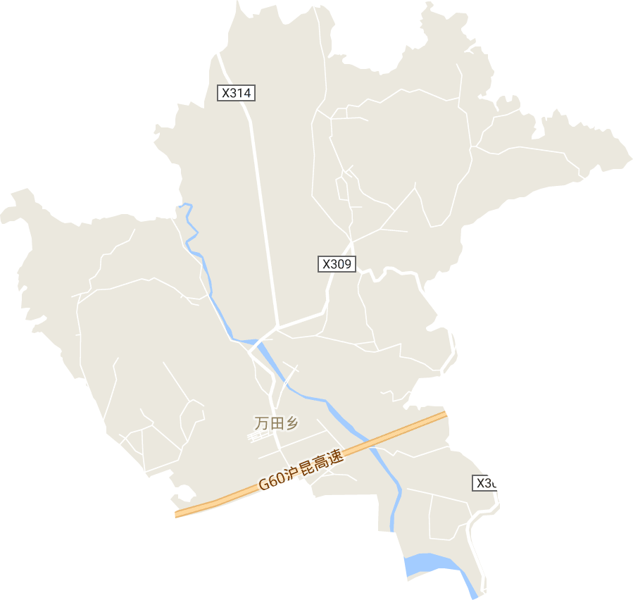 万田乡电子地图