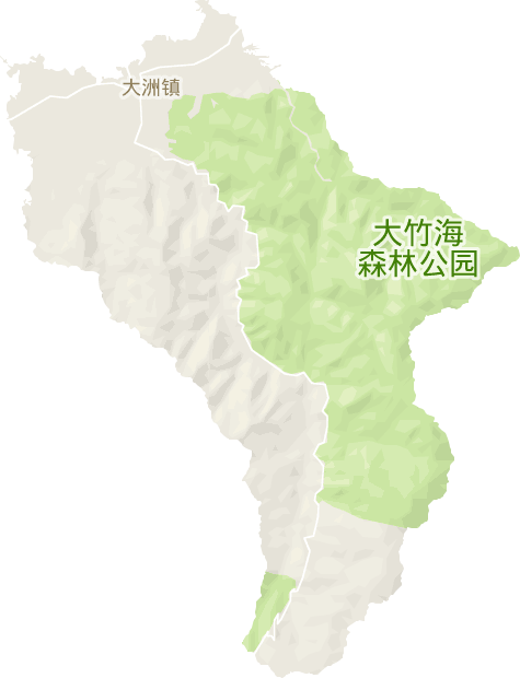 大洲镇电子地图