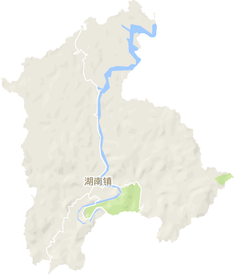 湖南镇电子地图
