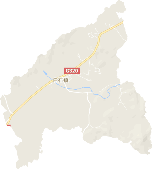 白石镇电子地图