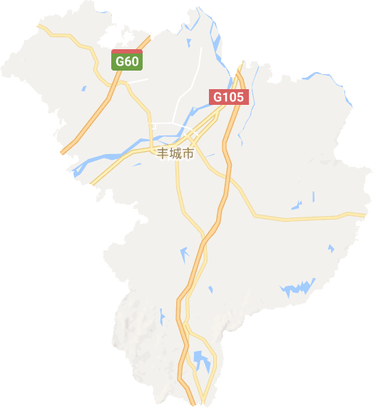 丰城市电子地图
