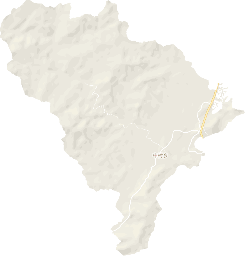 中村乡电子地图