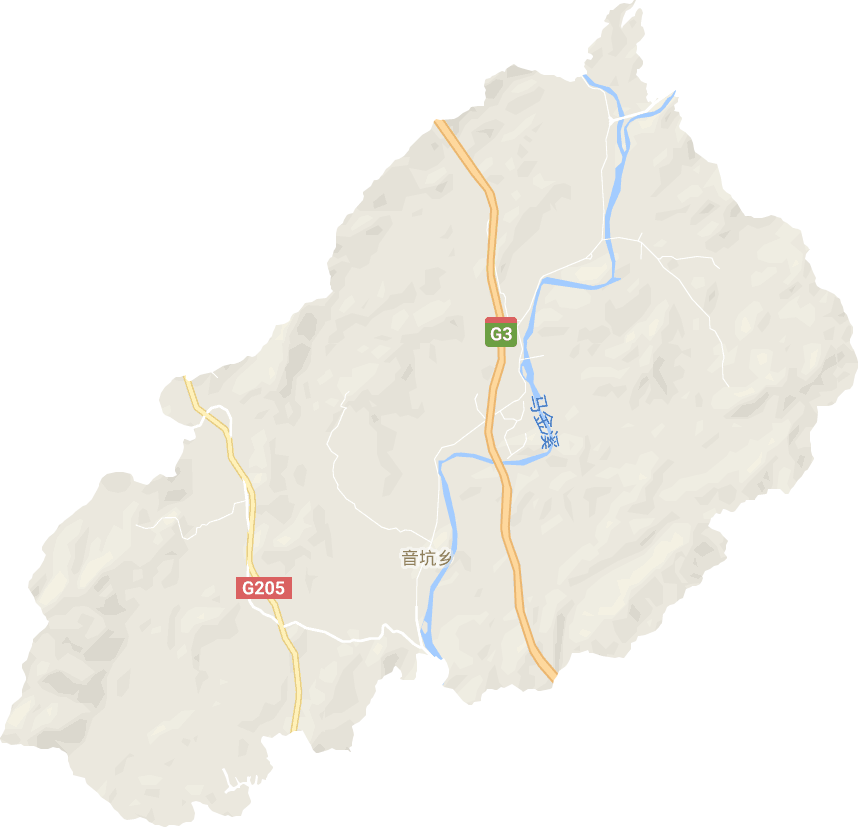 音坑乡电子地图