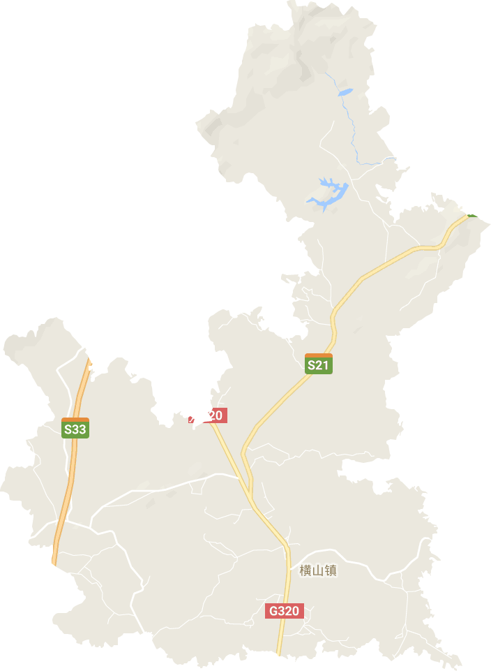 横山镇电子地图