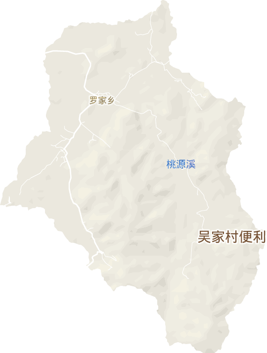罗家乡电子地图