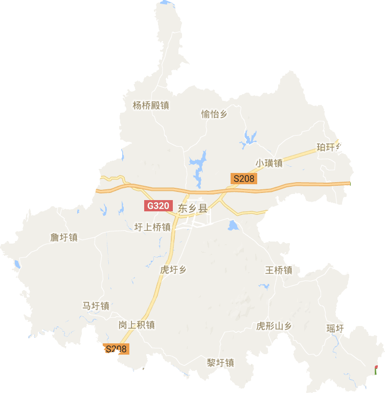 东乡区电子地图
