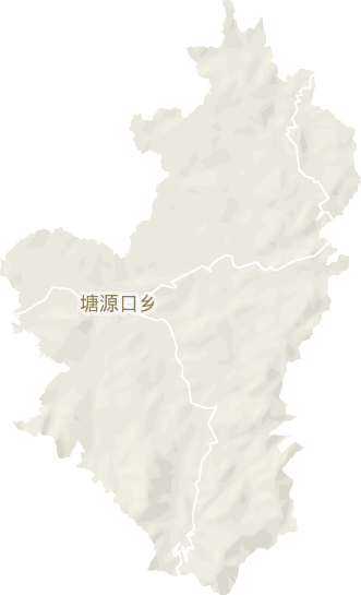 塘源口乡电子地图