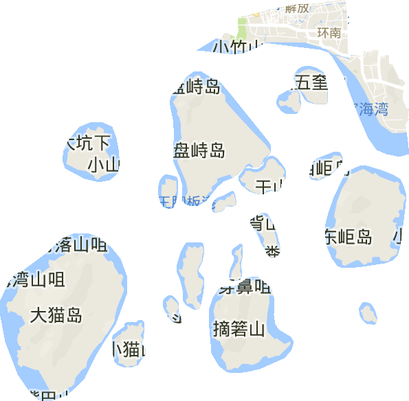 环南街道电子地图