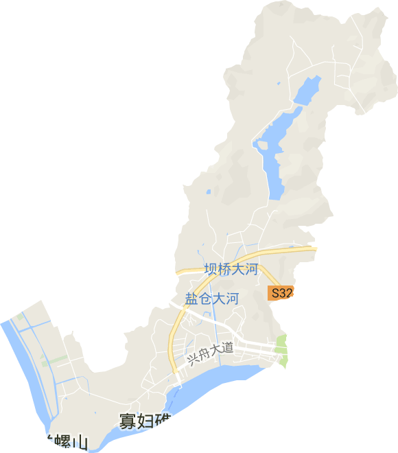 盐仓街道电子地图