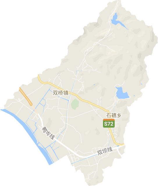双桥街道电子地图
