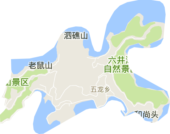 五龙乡电子地图