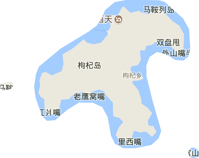 枸杞乡电子地图