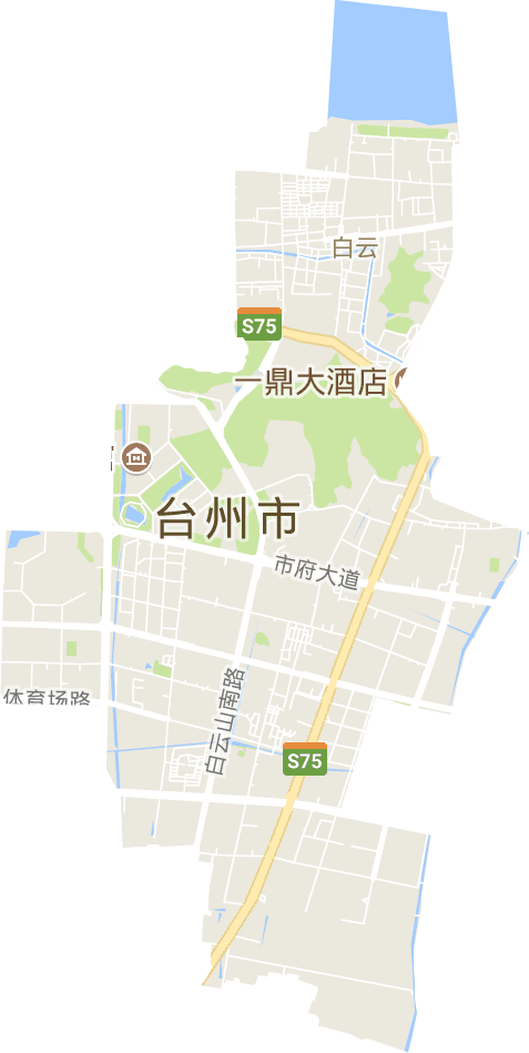 白云街道电子地图