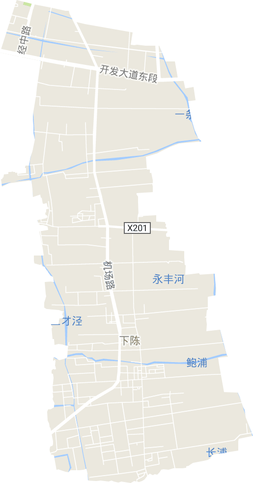 下陈街道电子地图
