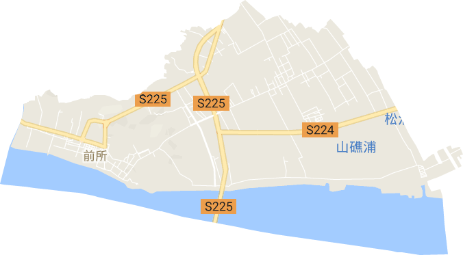 前所街道电子地图