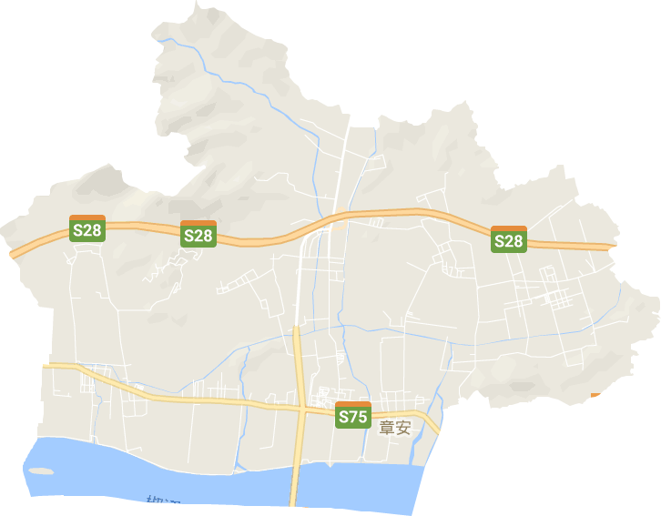 章安街道电子地图