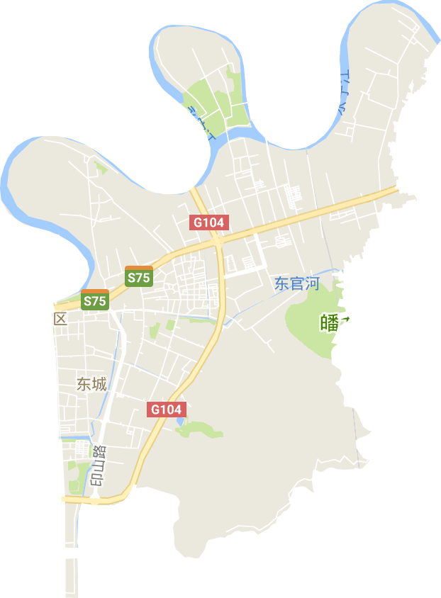 东城街道电子地图