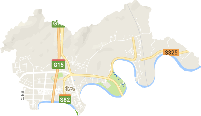北城街道电子地图