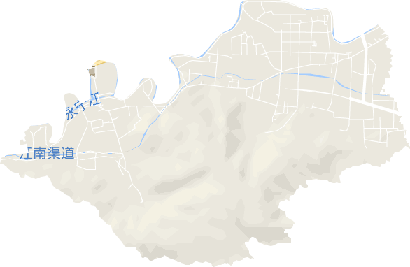 澄江街道电子地图