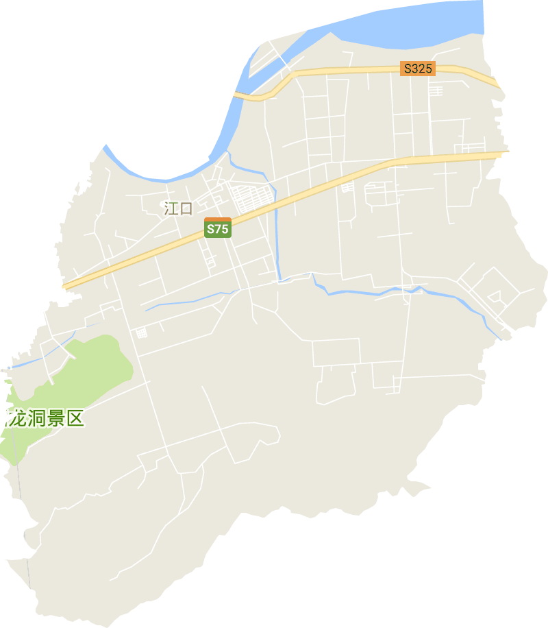 江口街道电子地图