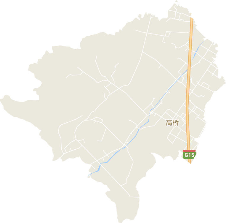 高桥街道电子地图