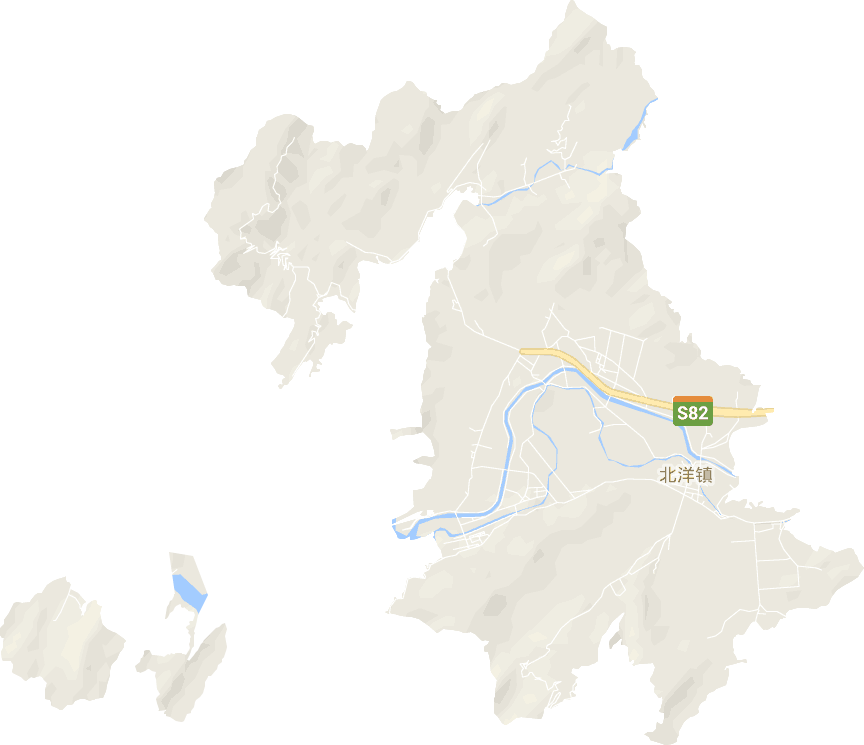 北洋镇电子地图