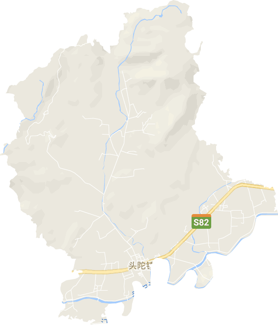 头陀镇电子地图