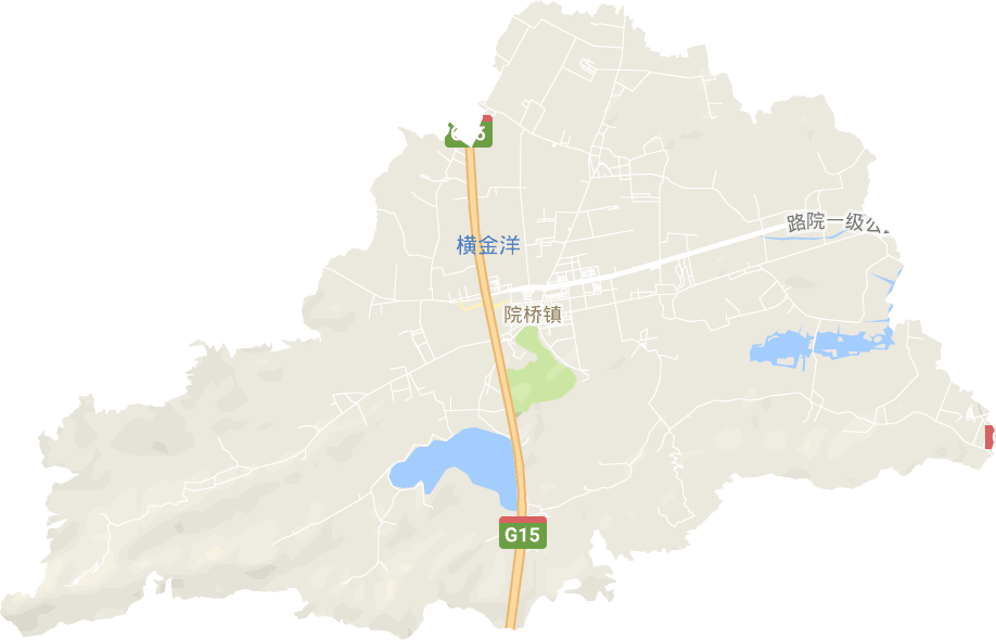 院桥镇电子地图