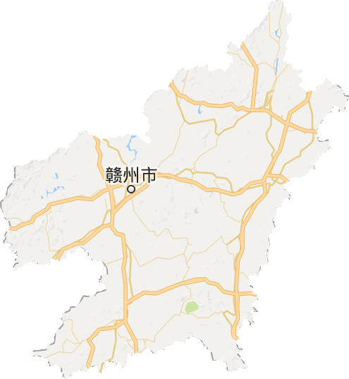 赣州市电子地图
