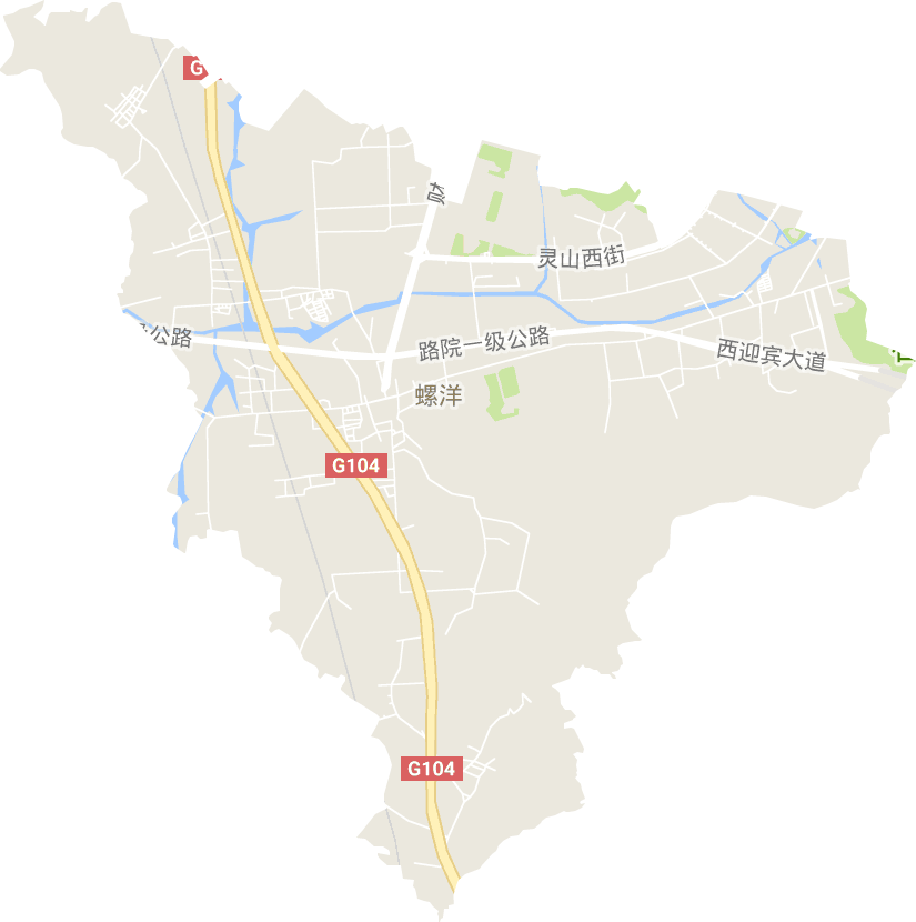 螺洋街道电子地图