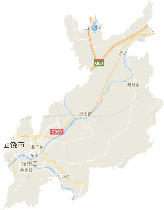 信州区电子地图
