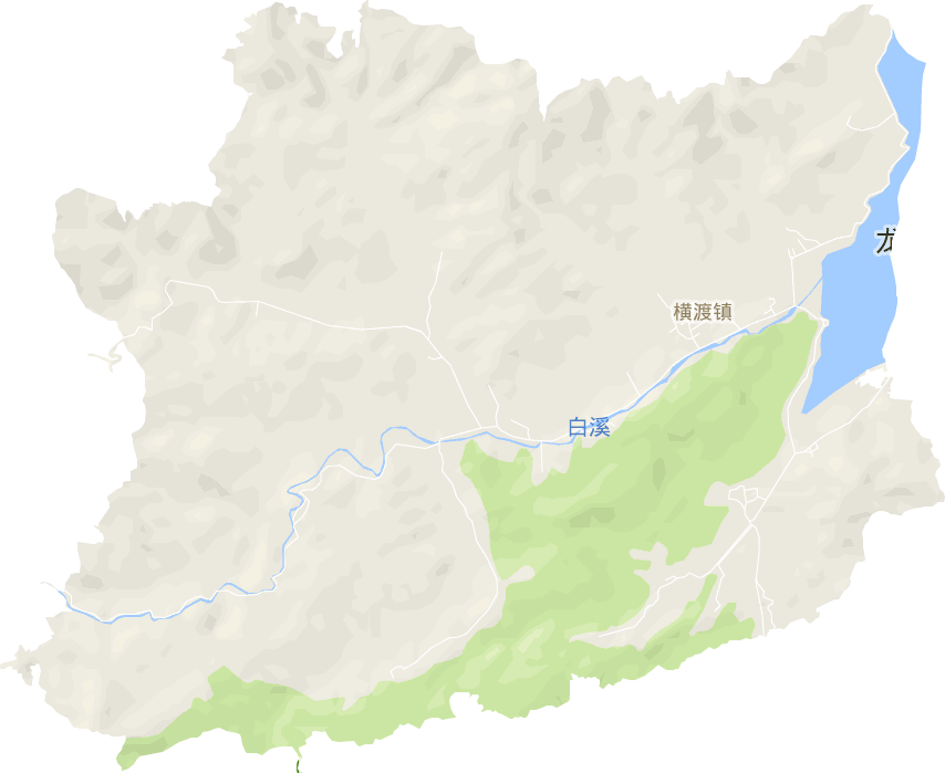 横渡镇电子地图