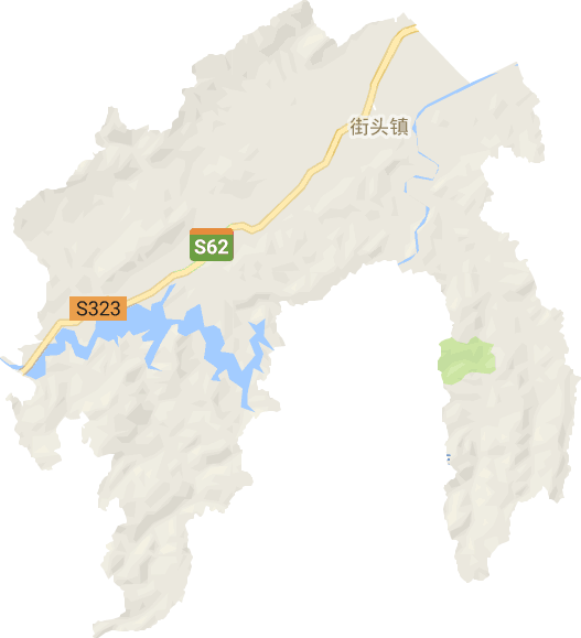 街头镇电子地图