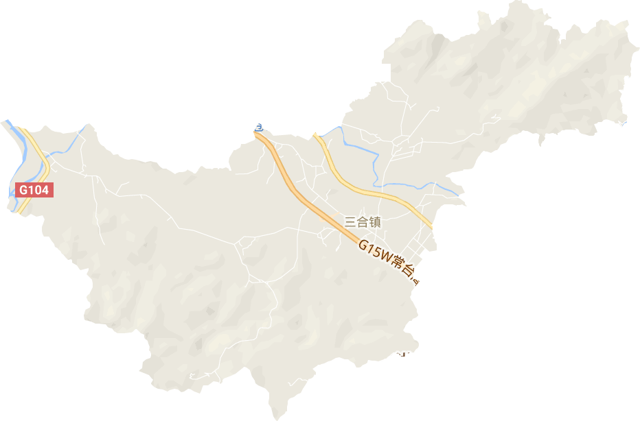 三合镇电子地图