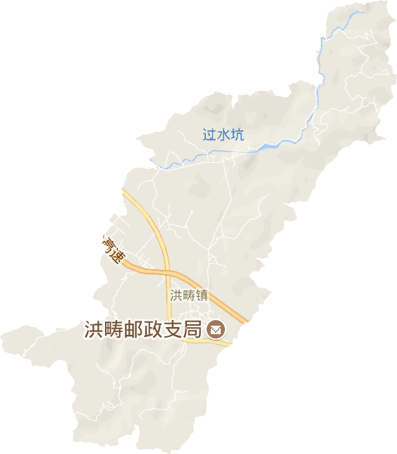 洪畴镇电子地图