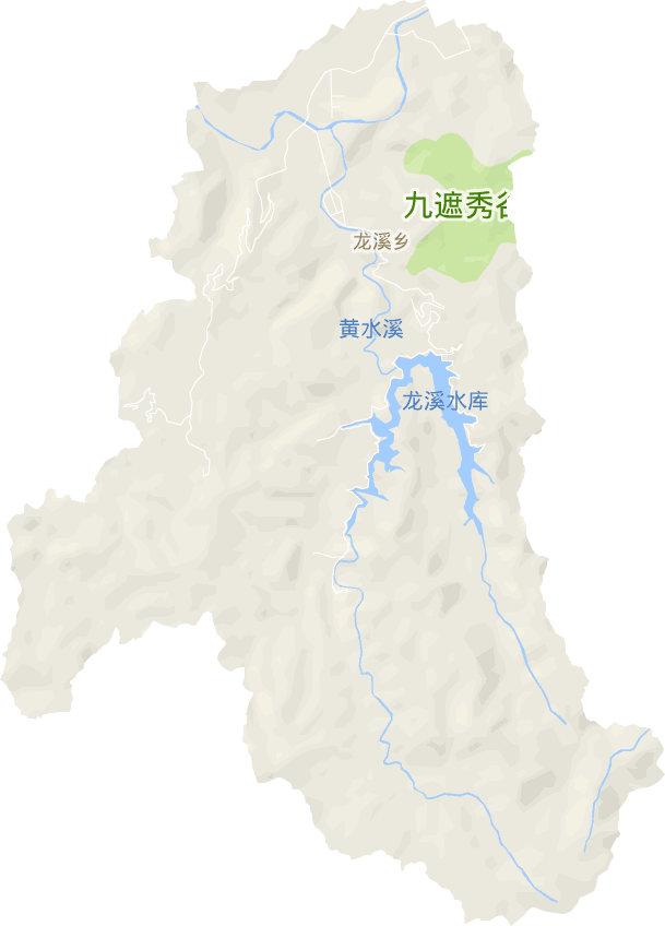 龙溪乡电子地图