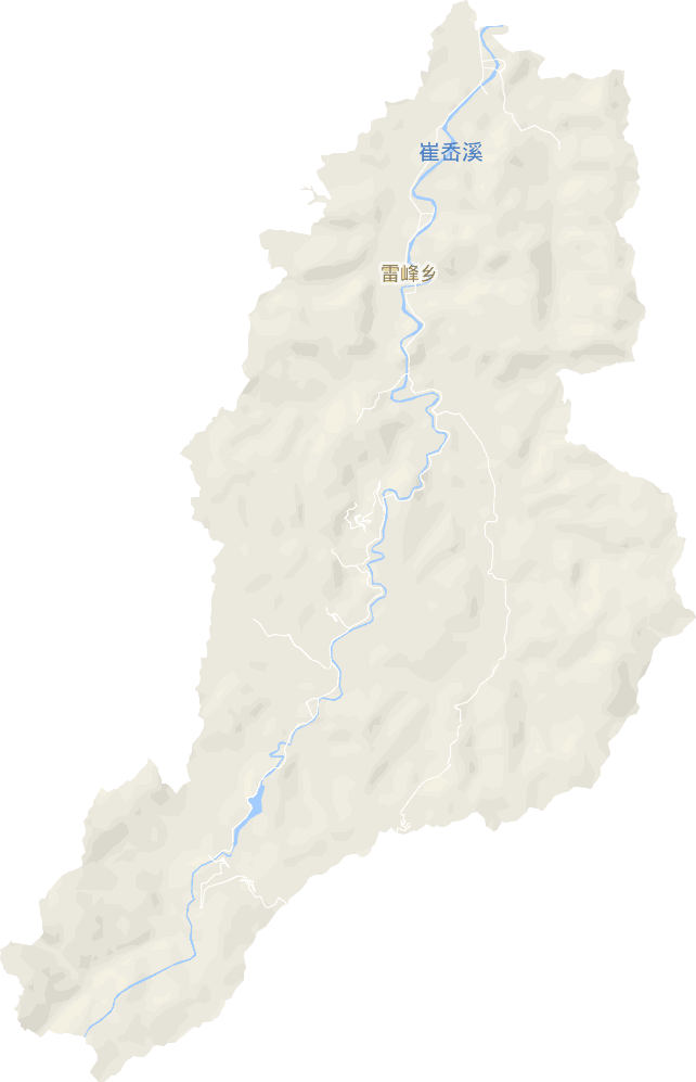 雷峰乡电子地图
