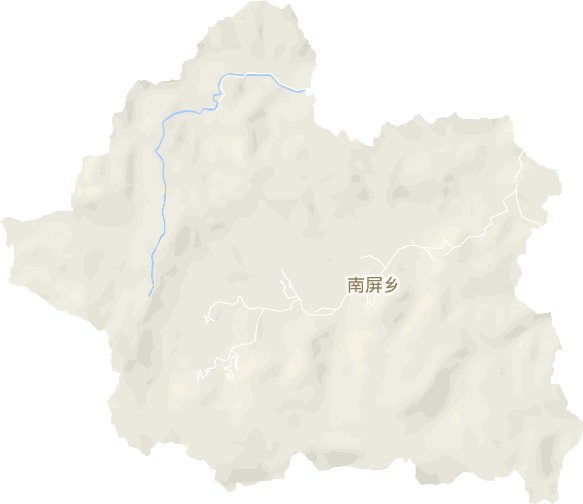 南屏乡电子地图