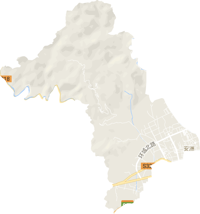 安洲街道电子地图