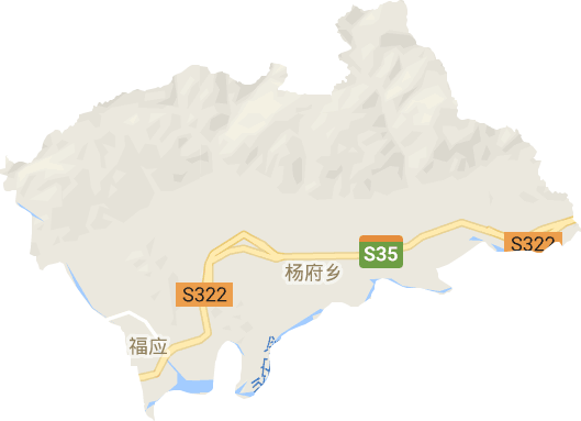 福应街道电子地图