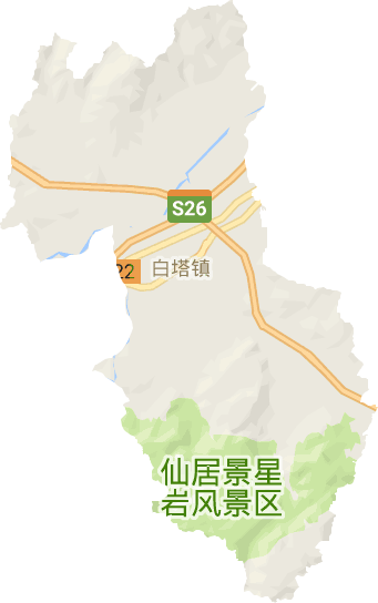 白塔镇电子地图