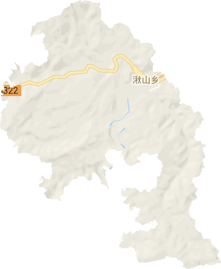 湫山乡电子地图