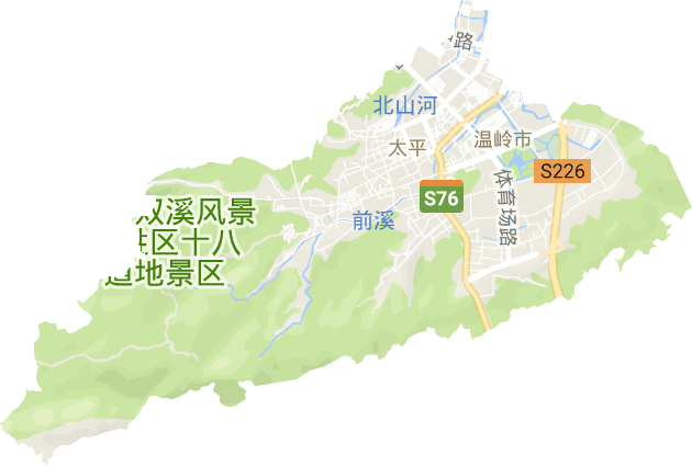 太平街道电子地图