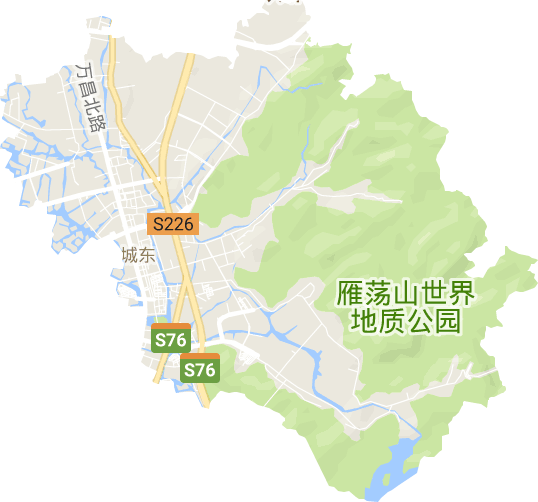 城东街道电子地图