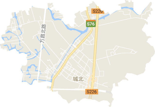 城北街道电子地图