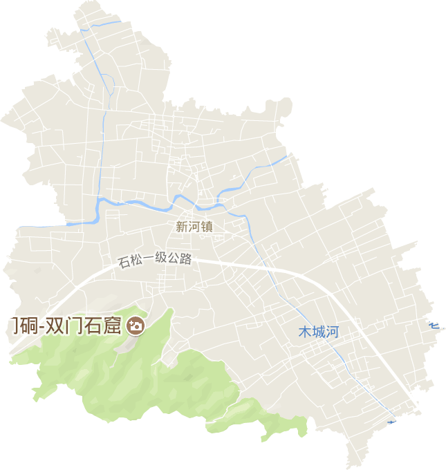 新河镇电子地图